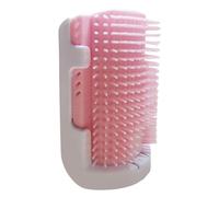 Cat Corner Brush for Comfortable Grooming, Wall Scratcher for Cats with Soft Bristles, Wall Corner Scratcher for Cats' Grooming Needs, Self-Grooming Cat Brush for Wall Corners, Cat Wall Groomer for Sh