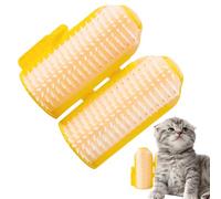 Cat Corner Scratch per parete, pennello da parete per gatti, Corner Cat Croboker - Pettine massaggiante con gatta morbido per gattini lunghi e corti, scrivania da parete