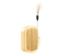 Cat Corner Scratcher, Self Grooming Brush, Wall Mount Pet Groomer, Includes Catnip & Massage Bristles Easy Install for Cats Dogs Rabbits Kittens Furniture, 5.12x3.94 Inches