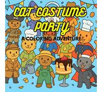 CAT COSTUME PARTY: A COLORING ADVENTURE