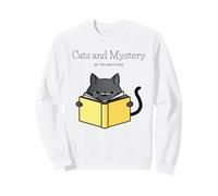 Cat Cozy Mystery. Gatti e mistero Le Mie Due dipendenze Felpa