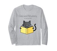 Cat Cozy Mystery. Gatti e mistero Le Mie Due dipendenze Maglia a Manica