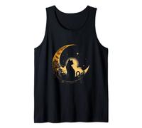 Cat Crescent Black Moon Sailor Canotta