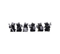 Cat Crusaders (set Di 6) Mini Figura Nemesis Now