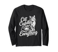 Cat Cuddles Cure Everything Maglia a Manica