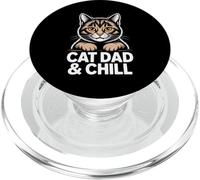 Cat Dad And Chill PopSockets PopGrip per MagSafe