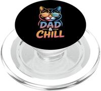 Cat Dad And Chill PopSockets PopGrip per MagSafe