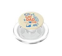 Cat Dad Club Funny Cat Lover Father's Day PopSockets PopGrip per MagSafe