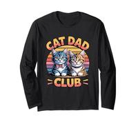 Cat Dad Club Maglia a Manica