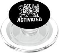 Cat Dad Mode Activated PopSockets PopGrip per MagSafe