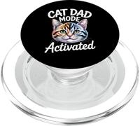 Cat Dad Mode Activated PopSockets PopGrip per MagSafe