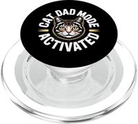 Cat Dad Mode Activated PopSockets PopGrip per MagSafe