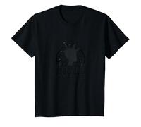 Cat Daddy - Divertente Regalo per Amanti degli Animali Domestici Maglietta, Bambini, Nero, 10 Anni