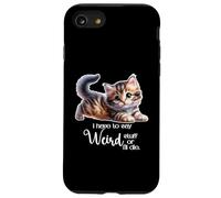 Cat, devo dire cose strane o morirò. Custodia per iPhone SE (2020) / 7/8
