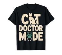 Cat Doctor Mode Vet Tech Amante dei Gatti Maglietta