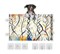 Cat Dog Gate, No-Drilling Retractable Puppy Screen, Robust Dog Barrier Gate, Practical Home Safety Accessory, Suitable for Staircase Hallway Doorway Kitchen Bedroom Bathroom Apartment