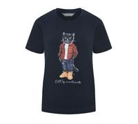 Cat e Lolette Maglietta 'Country Cat' blu Donna Cat e Lolette XSxregular