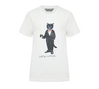 Cat e Lolette Maglietta 'Dandy Cat' bianco Donna Cat e Lolette Mxregular