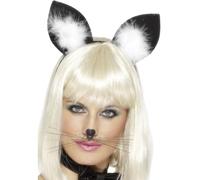 Gatto Orecchie Donna Gatto Accessorio Vestito Orecchie su Cerchietto