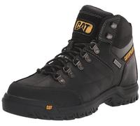 Cat erHombres - Scarpe antinfortunistiche in pelle, colore: Nero, Pelle nera, 44 EU