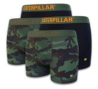Cat erpillar CAT - Boxer da uomo, mimetici, taglie M, L, XL, XXL, 3XL, 4, 8, 12 pezzi, Mimetico, M