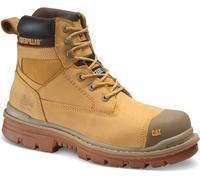 Cat Erpillar CAT - Stivali antinfortunistici da uomo, in pelle, con lacci, color