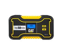 Cat Erpillar CBC10 - Caricabatterie professionale da 10 Amp, per batterie al piombo acido da 6 V/12 V e batterie al litio da 12 V