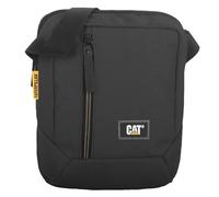 Cat erTHE PROJECT (83614-80) - Borsa a tracolla unisex robusta con tracolla regolabile e scomparto per tablet - Pratica borsa da corriere per lavoro, viaggi e uso quotidiano, Nero, Einheitsgröße