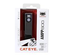 Cat Eye Cateye Ampp 800 With Helmet Mount Kit, Luce Frontale Unisex Adulto, Nero, Nero