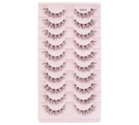 Cat Eye Ciglia 3/10 Paia 3D Ciglia di Visone Riutilizzabili Ciglia Finte Strumenti Morbido Wispy Ciglia Finte