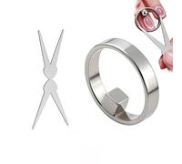 Cat Eye Ring Magnet for Nails - Circle & Round Magnetic Nail Tools for Cat Eye Gel Polish, DIY Nail Art Pens, Beginners & Professionals, Nail Charms