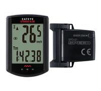 Cat Eye, Strada Slim computer da bicicletta, universale, 8 funzioni, nero