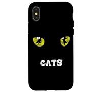 Cat Eyes - Costume da gatto per Halloween, da uomo, donna, bambino Custodia per iPhone X/XS