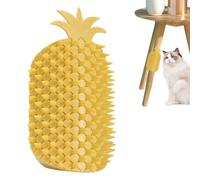 Cat Face Scratchers, Soft Pineapple Cat Grooming Massager, 17.3x10x4.5cm Cat Comb Indoor Cats Kittens, Interactive Cat Toy for Pet Corner Massage Face Combs Grooming Supplies