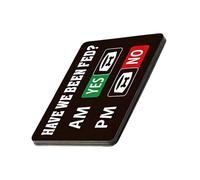 Cat Feeding Reminder - Magneti per indicare i pasti, Tracker cibo per animali domestici, cartello per l'alimentazione del cane, lavagna magnetica da cucina, strumento pratico per la gestione della