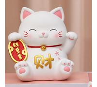 Cat Figurine Piggy Bank Saving Pot Jar Statua animale per regali di Pasqua