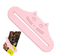 Cat Food Pouch Squeezer - 3d Printing Pouch Dispenser for Easy Feeding, Cat Strip Feeder Spoon with Ergonomic Design, -Free Pet Food Tool for Kittens Dogs Pet Lovers Home Kitchen Cooking Eating