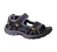 Cat Footwear Giles, Sandali a Punta Aperta Uomo, Black, 44 EU