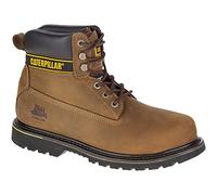 Cat Footwear Holton S3 HRO SRC, Stivali Uomo, Dark Brown, 41 EU