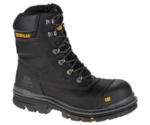 Cat Footwear Premier 8 - Stivali antinfortunistici da uomo, Nero , 8 UK Wide