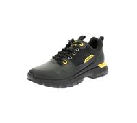 CAT Footwear - Sneakers Colorado da Uomo, realizzate in Pelle Pieno Fiore con Nylon Ripstop, Soletta Resistente e Ammortizzata in Schiuma - Nere, Gialle - 8