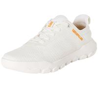 CAT Footwear - Sneakers da Uomo Hex Lite Vent, realizzate in Rete di Nylon, Soletta Resistente e Modellata in Schiuma PU, Fodera in Materiale Riciclato - Bianco Brillante - 9