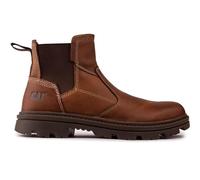 CAT Footwear Stivali Practitioner da Uomo, Moda, Beige Scuro, 32 EU Larga