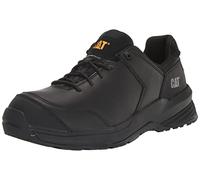 CAT Footwear Streamline 2.0 Sneaker da uomo in pelle, nero/bianco, 40 EU Weit