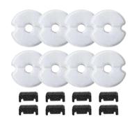 Cat Fountain Filters, Water System Replacement, Safe Adjustable Cartridges with Triple Filtration Layers, Hydration Accessory for Drinking Indoor Outdoor Home Pet Care, 4.13x4.13x0.2 Inches