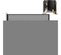 Cat Gate, Retractable Safety Gates, 43.31x30.71 Inches Safety Mesh Fence No Drilling Barrier for Small Medium Large Breeds, Childproofing, Animals Bunny Kitten Baby and Toddler Use