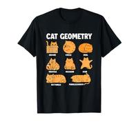 Cat Geometry - Amante dei Gatti, Padrone di Gattini, Gattini e papà Maglietta