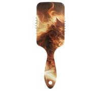 Cat Gi Glow Flame Style antistatico spazzola per capelli sani Spazzola da massaggio progettata per capelli bagnati con manico ergonomico cepillo para cabello de mujer