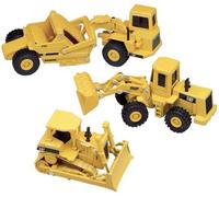 Cat Gift Set - 613C Scraper, 950F Wheel Loader and D6H Track-Type Tractor 1:64