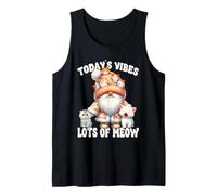 Cat Gnome Graphic And Cute Kitten Funny Saying For Cat Lover Canotta